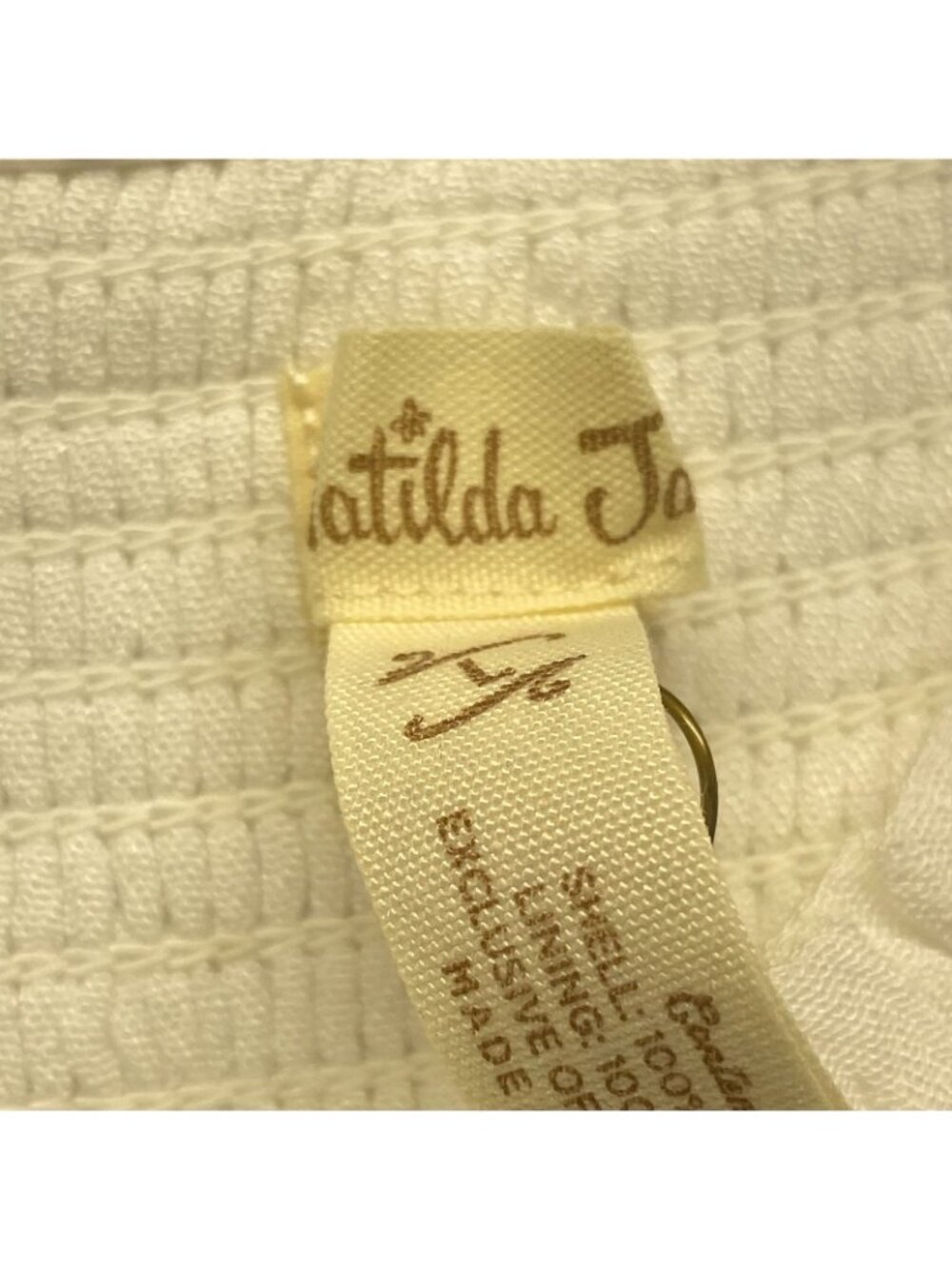 NWT Women Size Large  Adante Dress New With Tag White Beach Matilda Jane - Picture 9 of 11